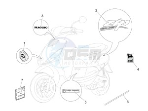 Zip 100 4T 2011-2014 (VieTnam) drawing Plates - Emblems