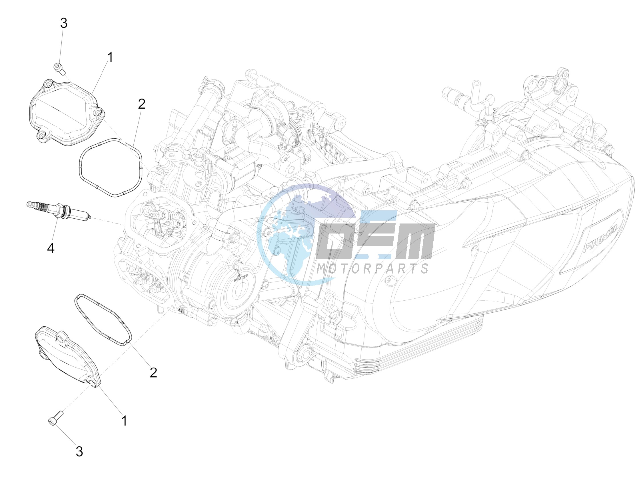 Cylinder head cover