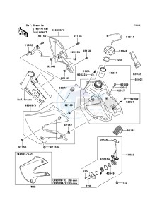 KLX110 KLX110A6F EU drawing Fuel Tank