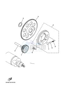 TT-R50E (BEGB) drawing STARTER