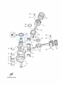 F250HETX drawing CRANKSHAFT--PISTON