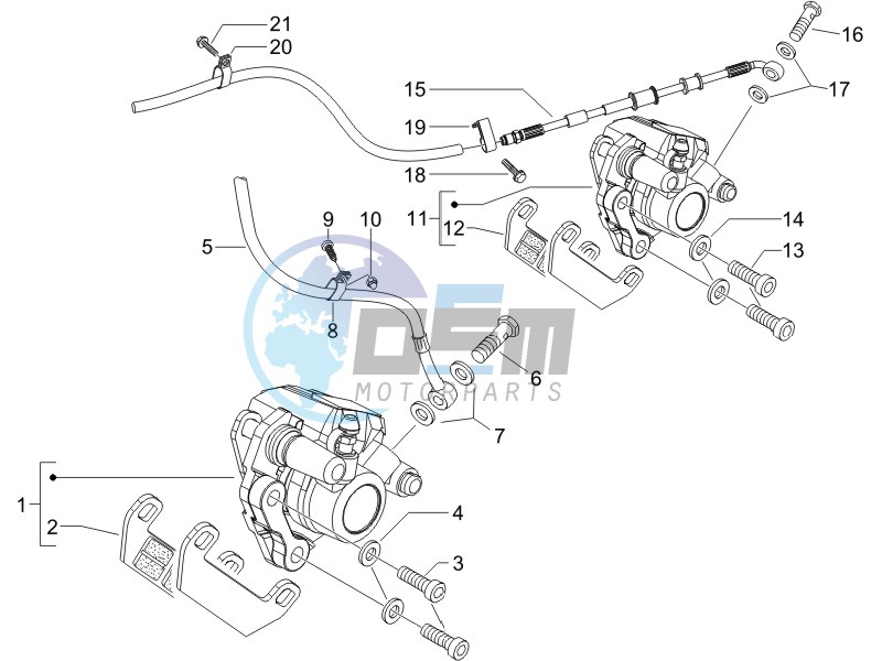 Brakes hose  - Calipers