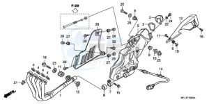 CBR1000RRA Europe Direct - (ED) drawing EXHAUST MUFFLER