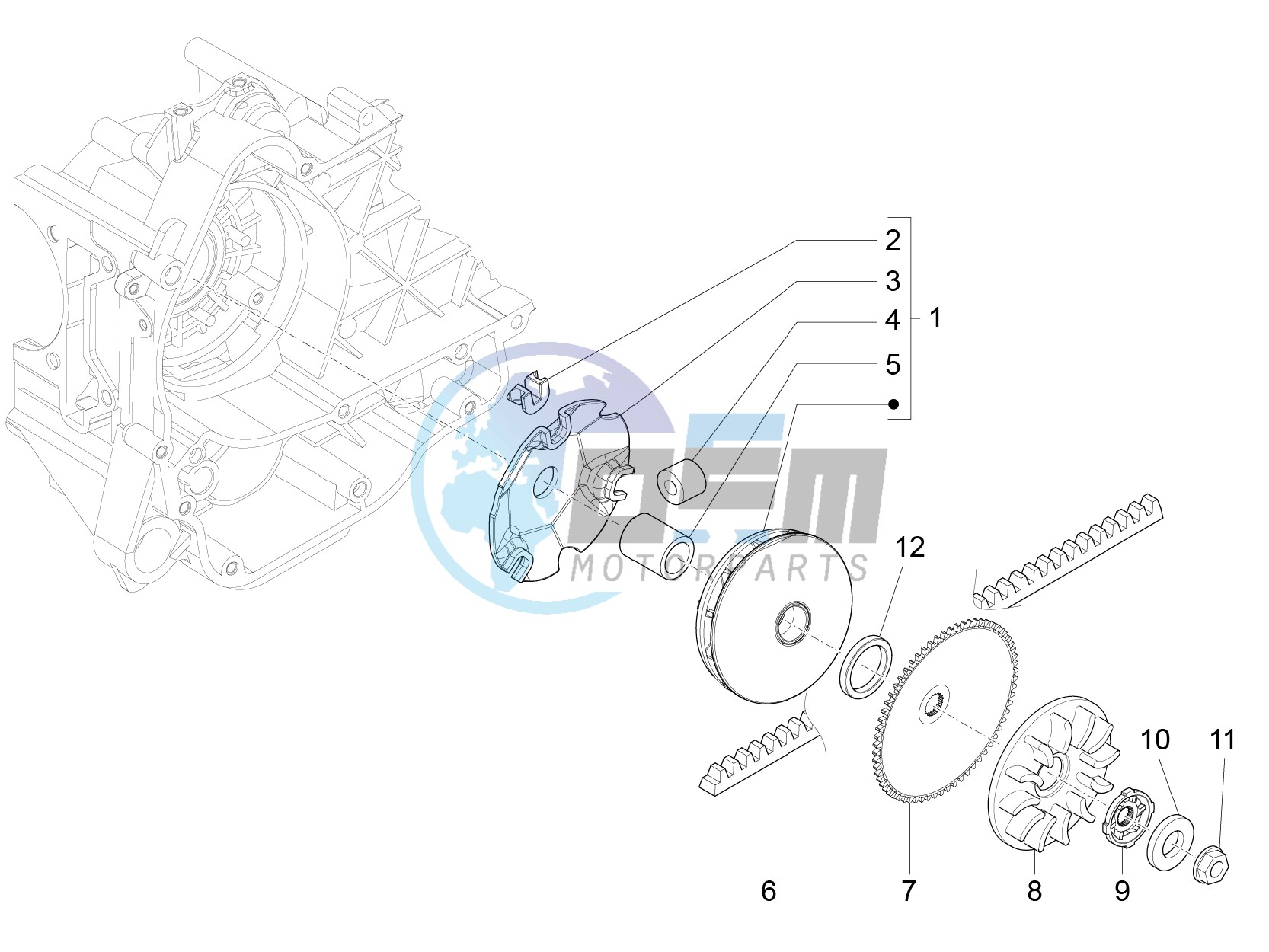 Driving pulley