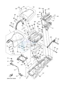 XT1200ZE SUPER TENERE ABS (2KB4) drawing SEAT