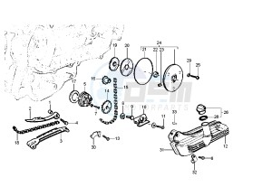 DNA 125-180 125 drawing Oil pump