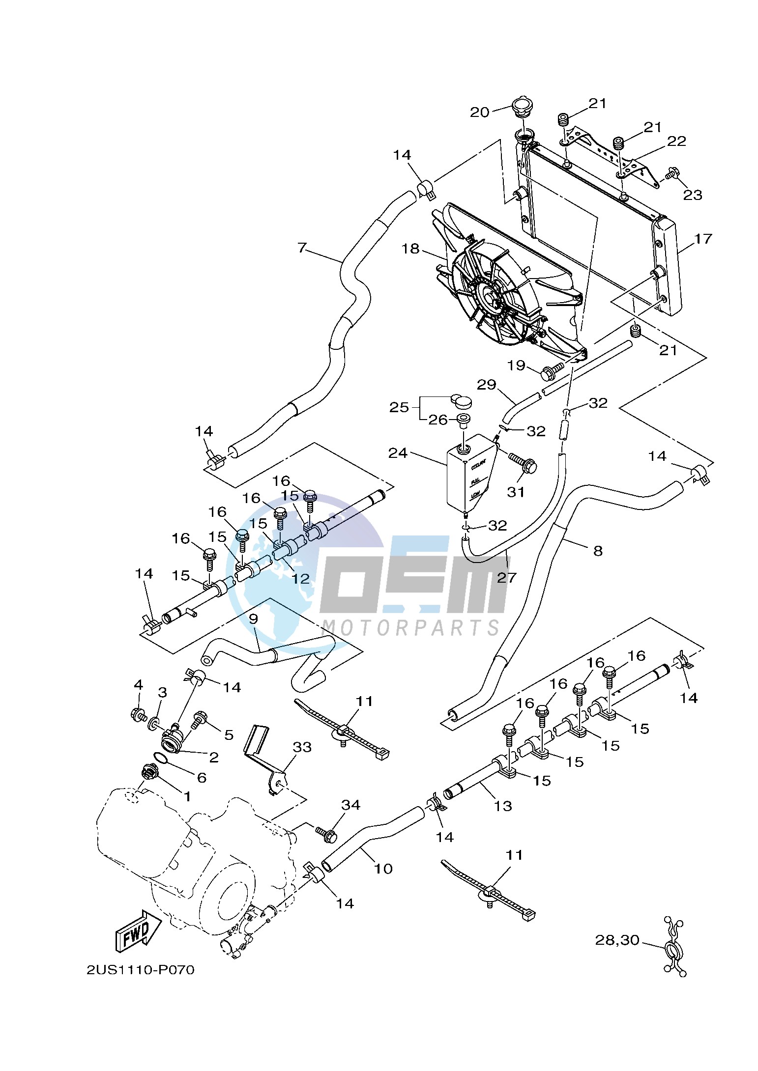 RADIATOR & HOSE