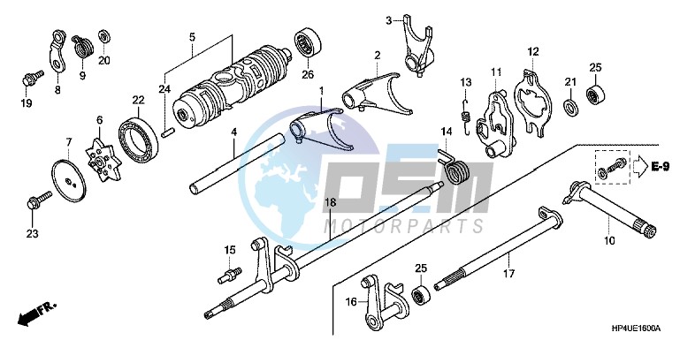 GEARSHIFT FORK