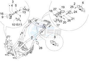 X Evo 125 Euro 3 (UK) drawing Locks