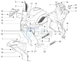 NRG 50 power DT drawing Front shield