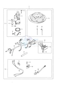 DF 9.9 drawing Starting Motor