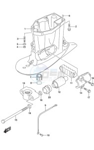 DF 200A drawing Drive Shaft Housing