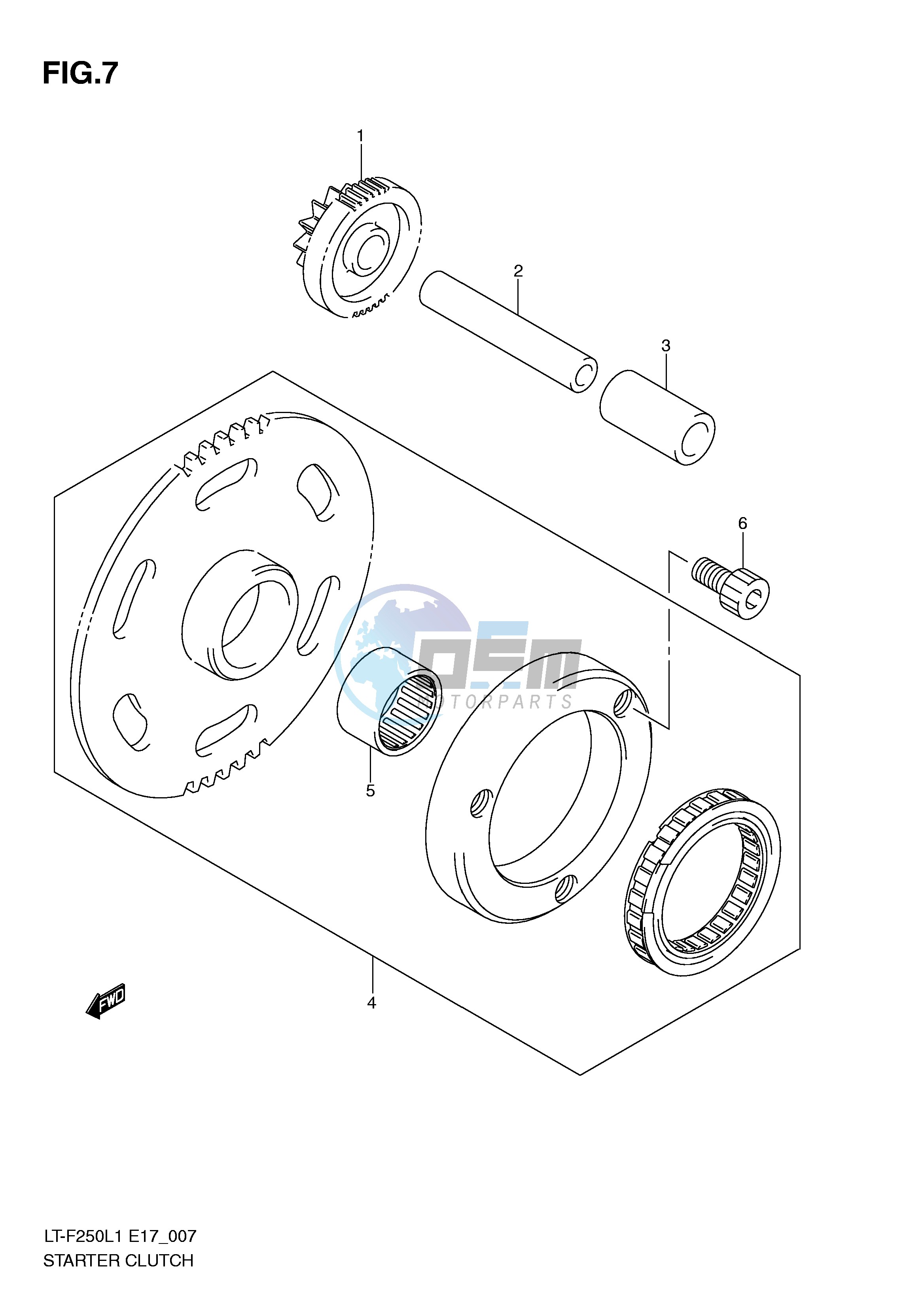 STARTER CLUTCH