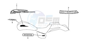 VTX1800C drawing EMBLEM/MARK (1)