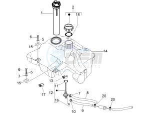 LXV 50 2T CH drawing Fuel Tank