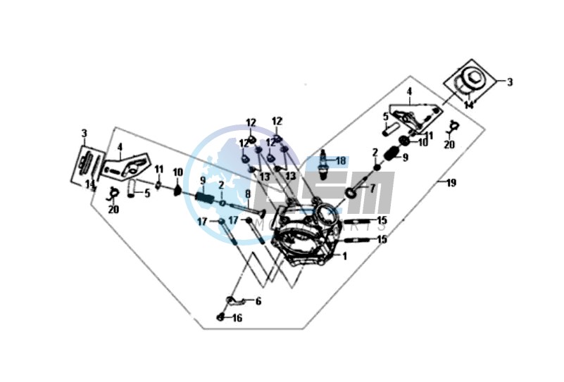 CYLINDER HEAD CPL.