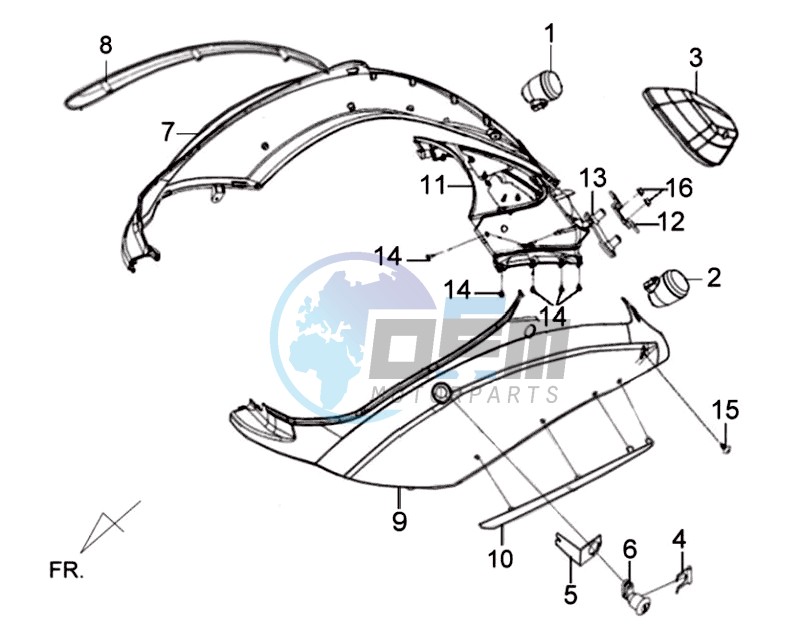 COWLING / TAIL LIGHT / INDICATORS