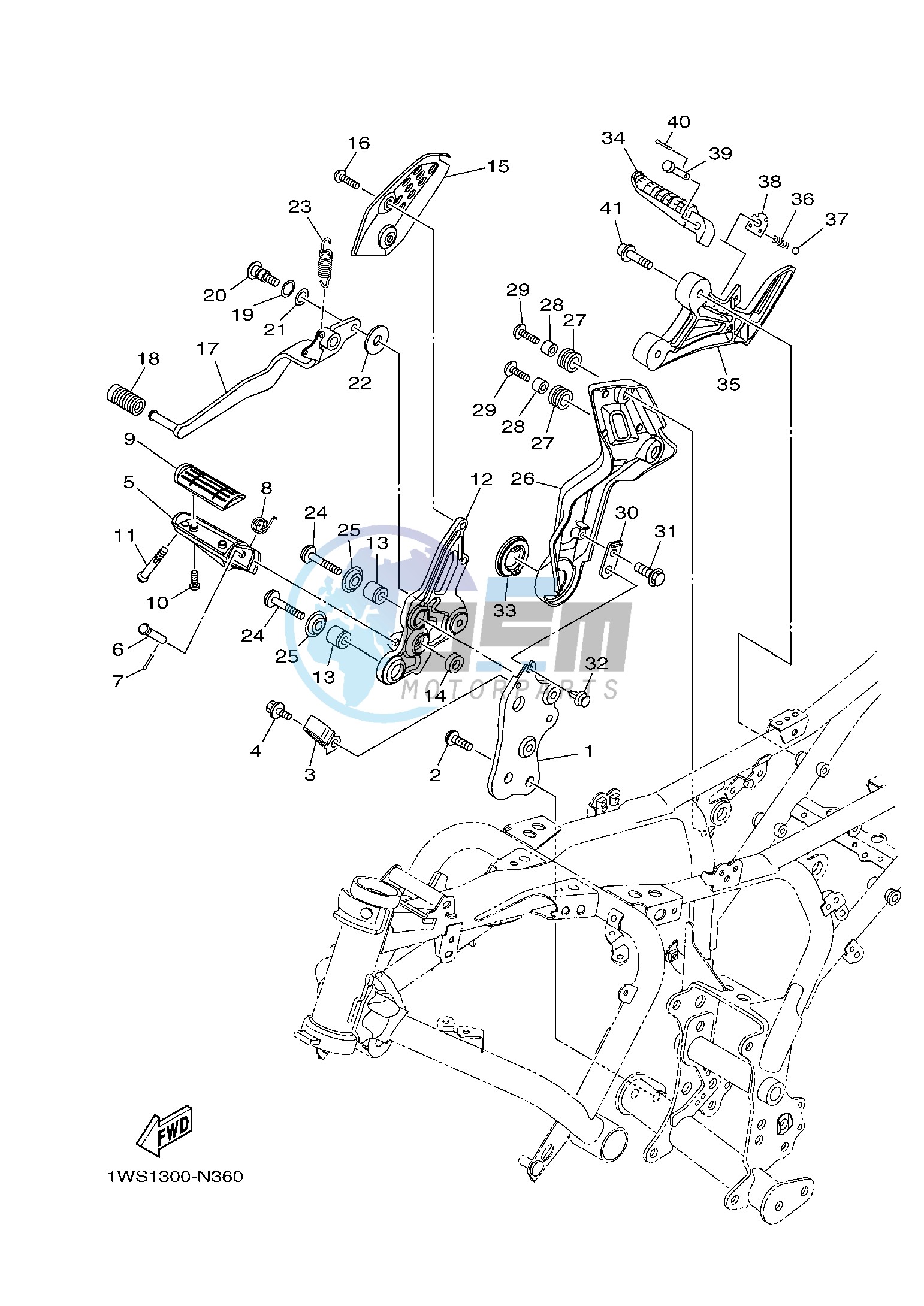 STAND & FOOTREST 2