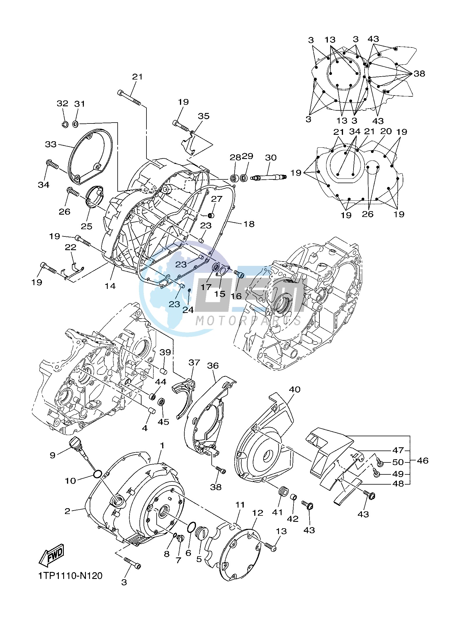 CRANKCASE COVER 1