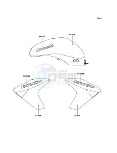 ER-6n ER650A7F GB XX (EU ME A(FRICA) drawing Decals(Black)