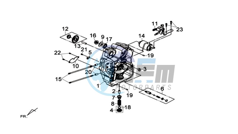 CRANKCASE  RIGHT