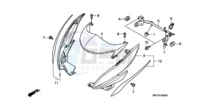 CB600FA39 Australia - (U) drawing COWL