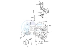 YZF R1 1000 drawing OIL CLEANER