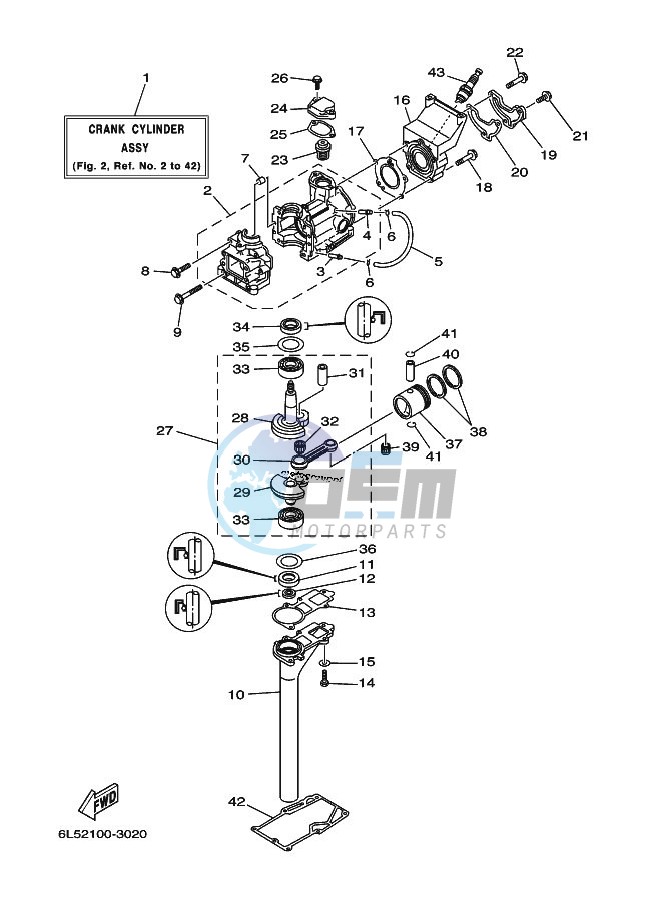 CYLINDER--CRANKCASE