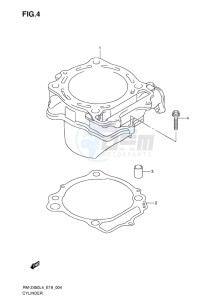 RM-Z450 EU drawing CYLINDER