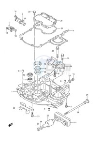 DF 90A drawing Engine Holder