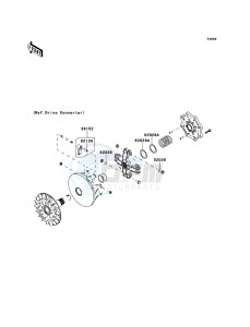 KVF750 4x4 KVF750LCS EU GB drawing Optional Parts