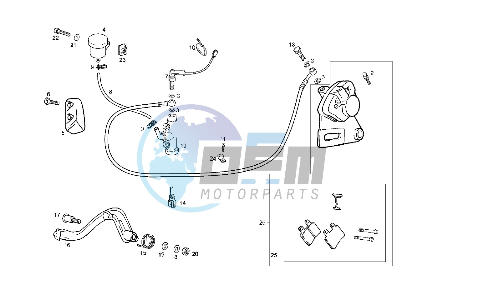 REAR BRAKING SYSTEM