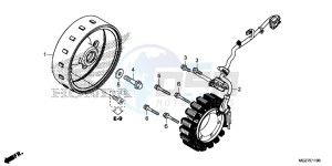 CB500XD CB500X Continue » UK - (E) drawing GENERATOR