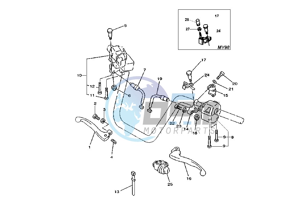 HANDLE SWITCH -LEVER