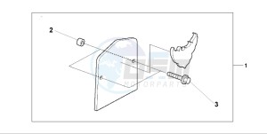 VT750C2 drawing BACKPANEL&MARK