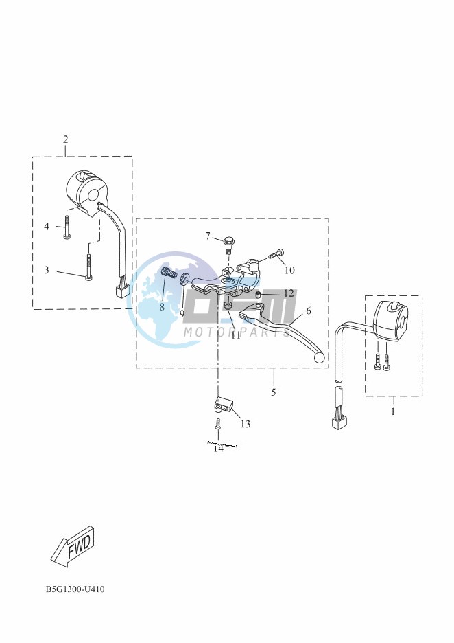 HANDLE SWITCH & LEVER