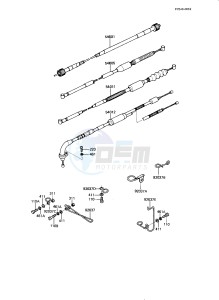 KE 175 D [KE175] (D4-D5) [KE175] drawing CABLES -- 82-83 KE175-D4_D5- -