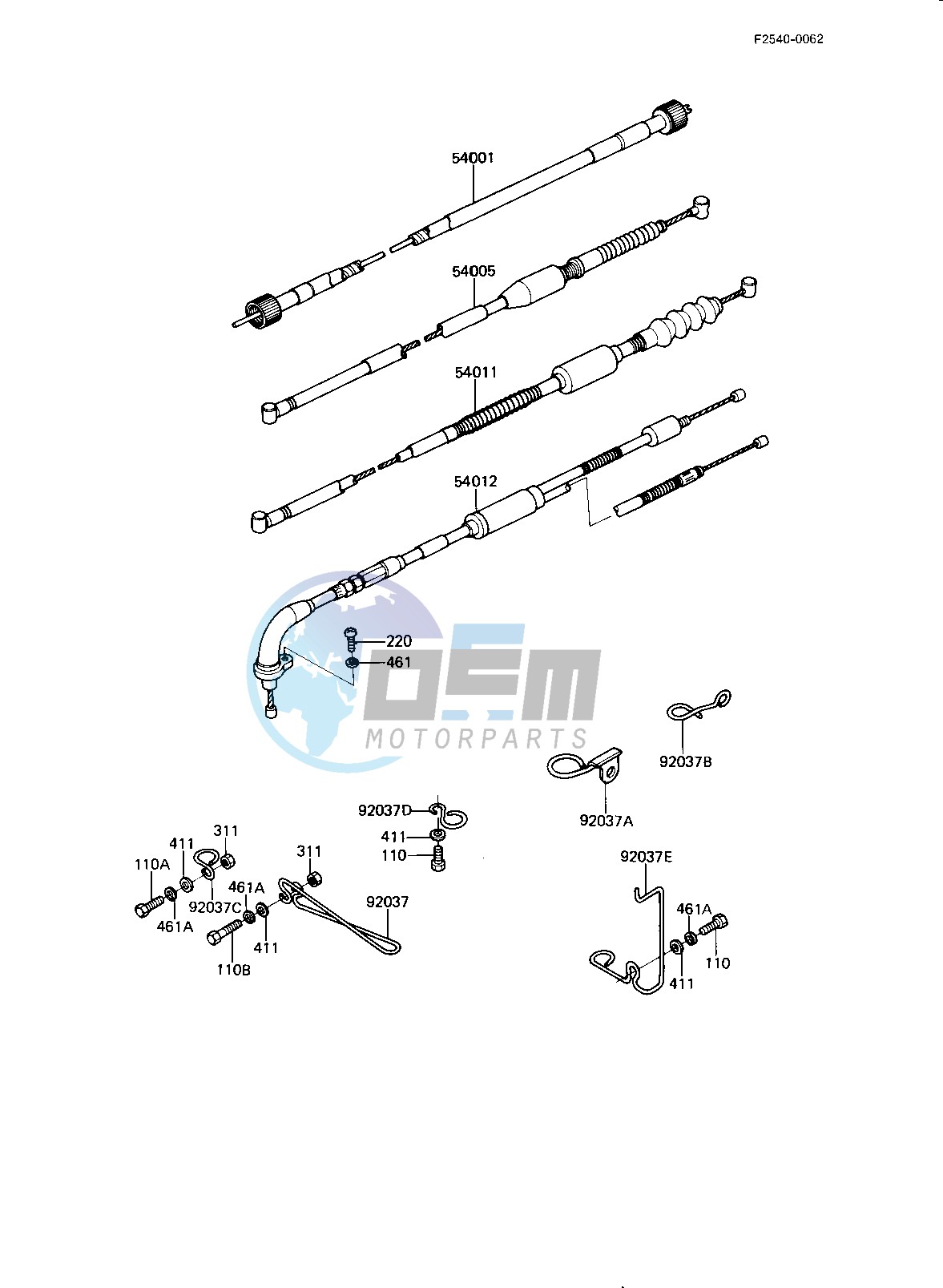 CABLES -- 82-83 KE175-D4_D5- -