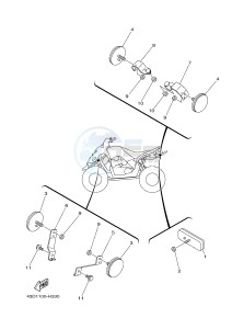 YFM90R (43DD 43DE 43DF 43DD) drawing ELECTRICAL 2