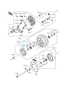 VN 800 B [VULCAN 800 CLASSIC] (B1-B5) [VULCAN 800 CLASSIC] drawing REAR WHEEL_CHAIN