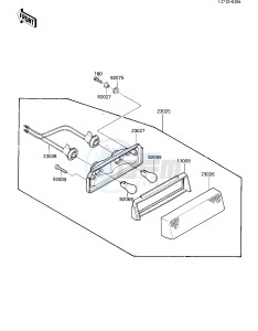 KLF 185 A [BAYOU 185] (A2-A4) [BAYOU 185] drawing TAILLIGHT-- S- -