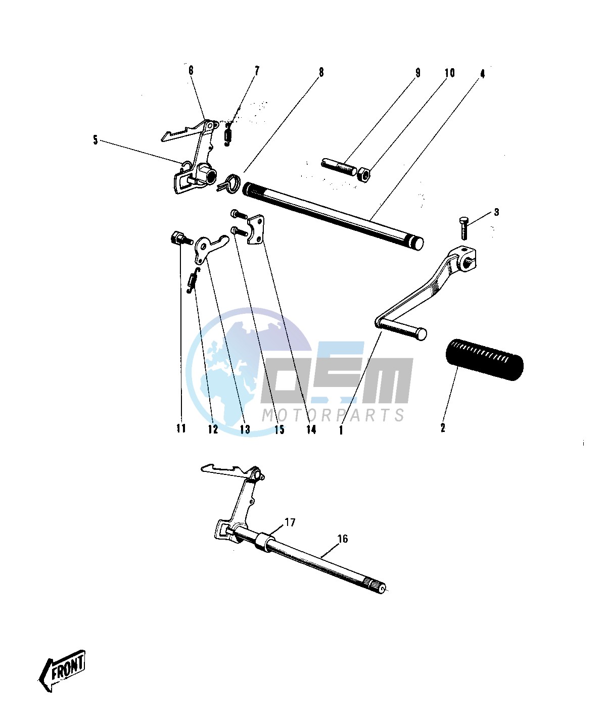 GEAR CHANGE MECHANISM