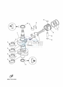 F40FEHDL drawing CRANKSHAFT--PISTON