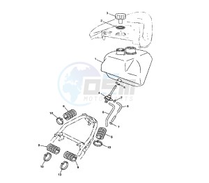 CS JOG R 50 drawing FUEL TANK