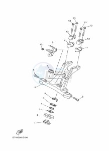 GPD125-A NMAX-125 (BALD) drawing STEERING