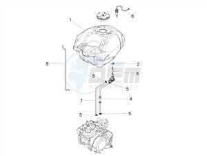 RS 50 RS4 50 2T E4 (APAC, EMEA) drawing Fuel tank