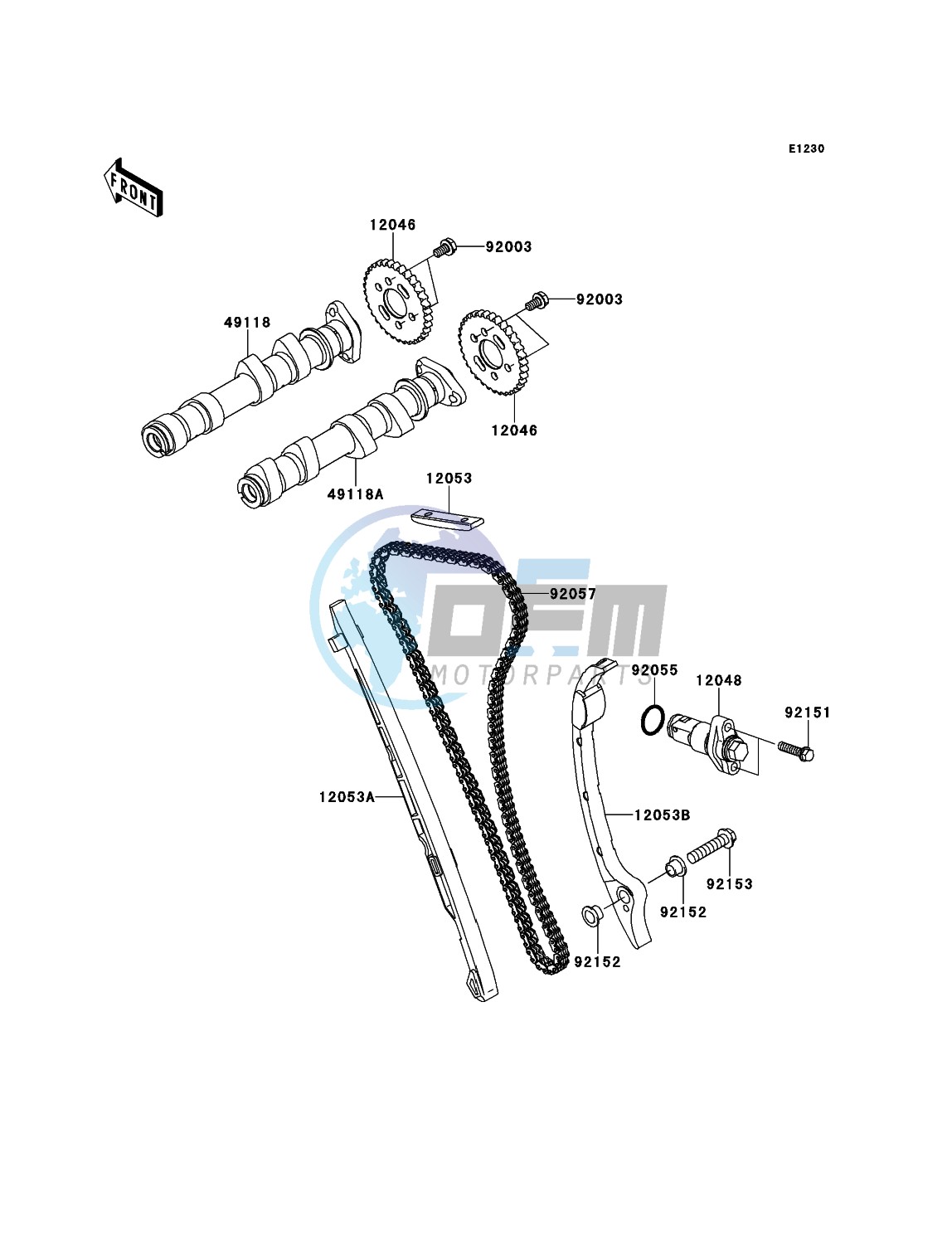 Camshaft(s)/Tensioner