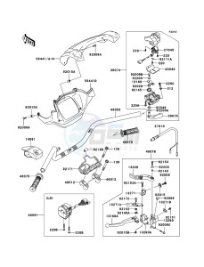 KVF750_4X4 KVF750D9F EU GB drawing Handlebar