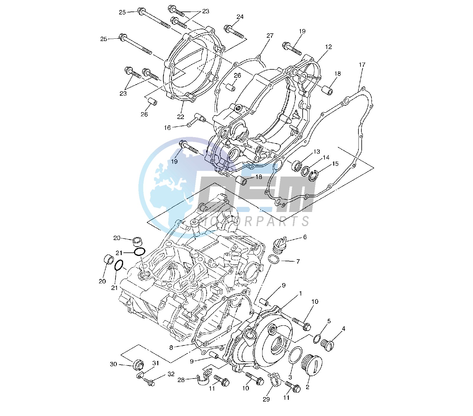 CRANKCASE COVER