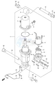 DF 90A drawing Trim Cylinder